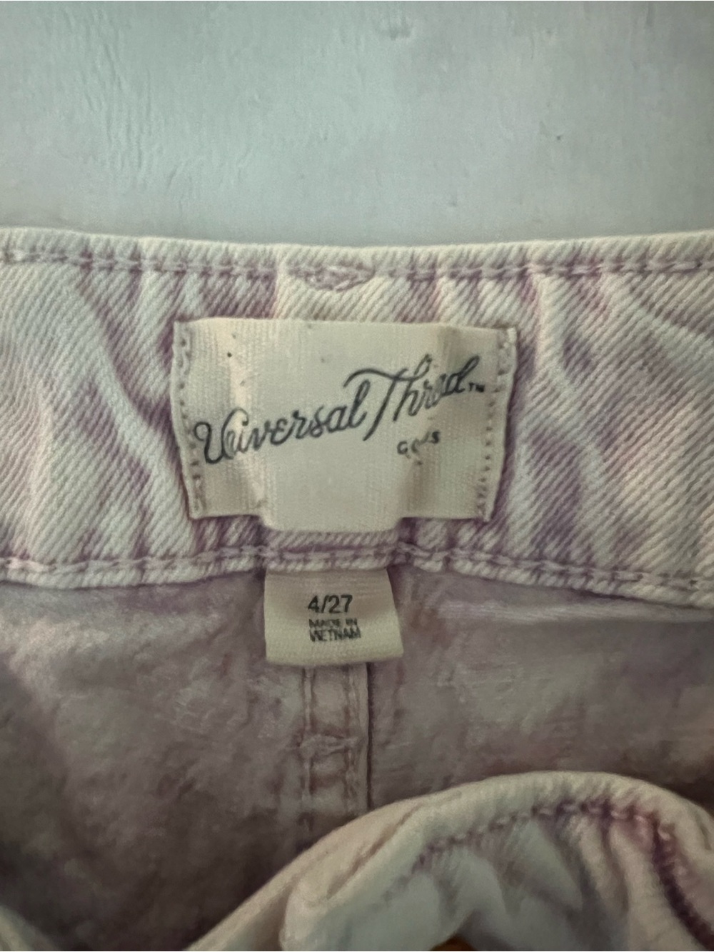 Universal Thread Light Pink Denim Jean Shorts